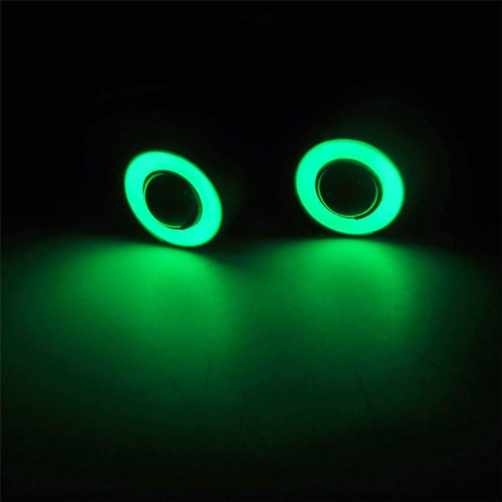 Faros LED Universales MOHERO 10mm Verde y Blanco para RC 1/10