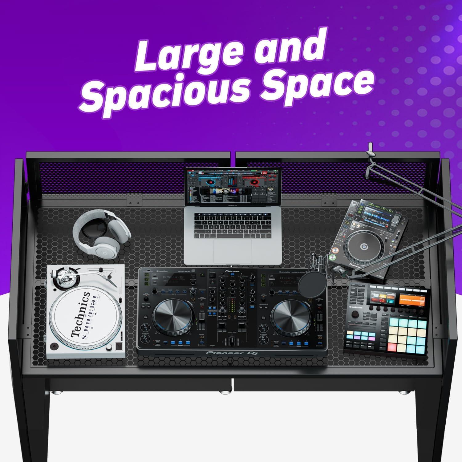 Cabina DJ Plegable YooKoo YK-DJB con Cortinas y Soporte