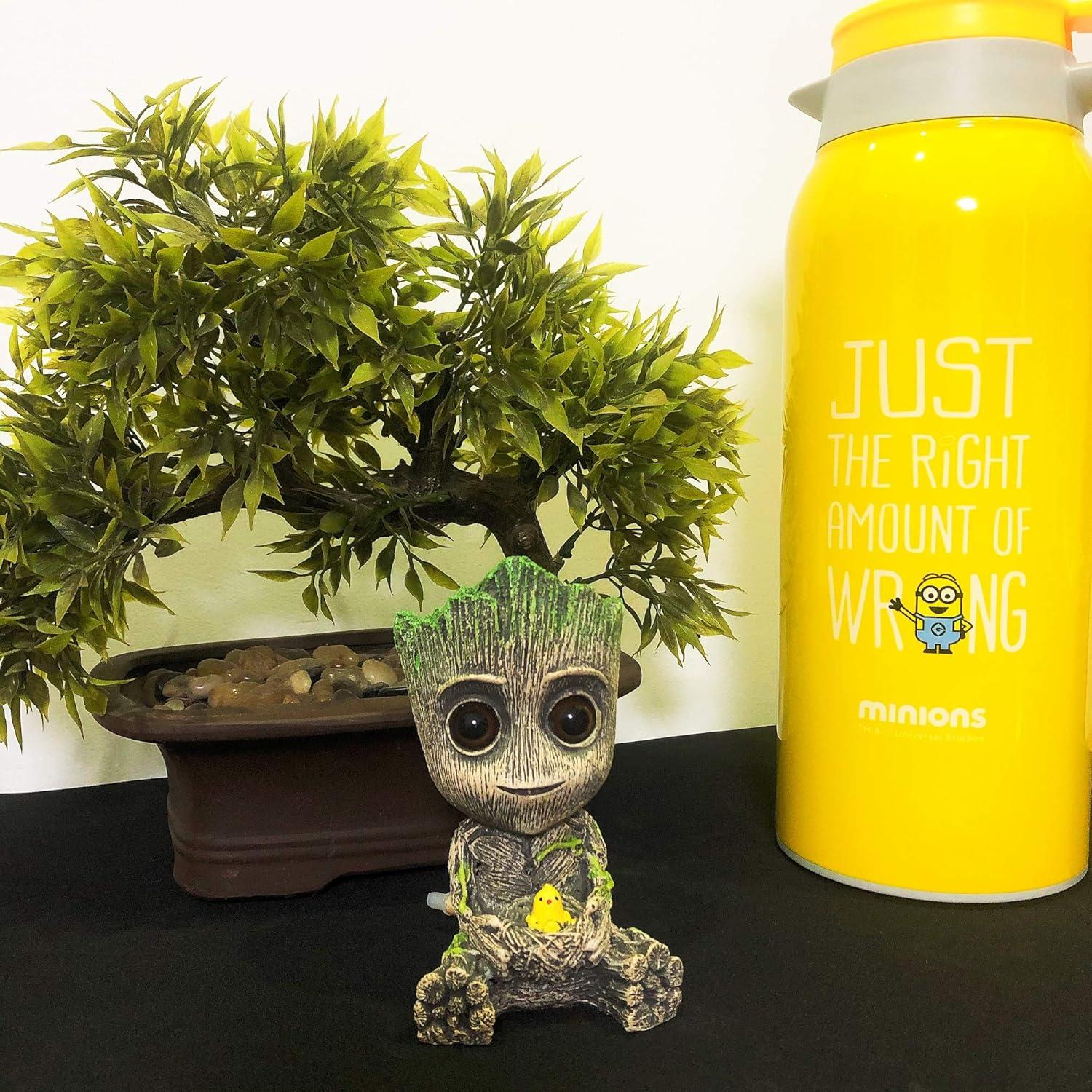 Decoración de acuario Groot con piedra de aire AnxunJim 6.6cm