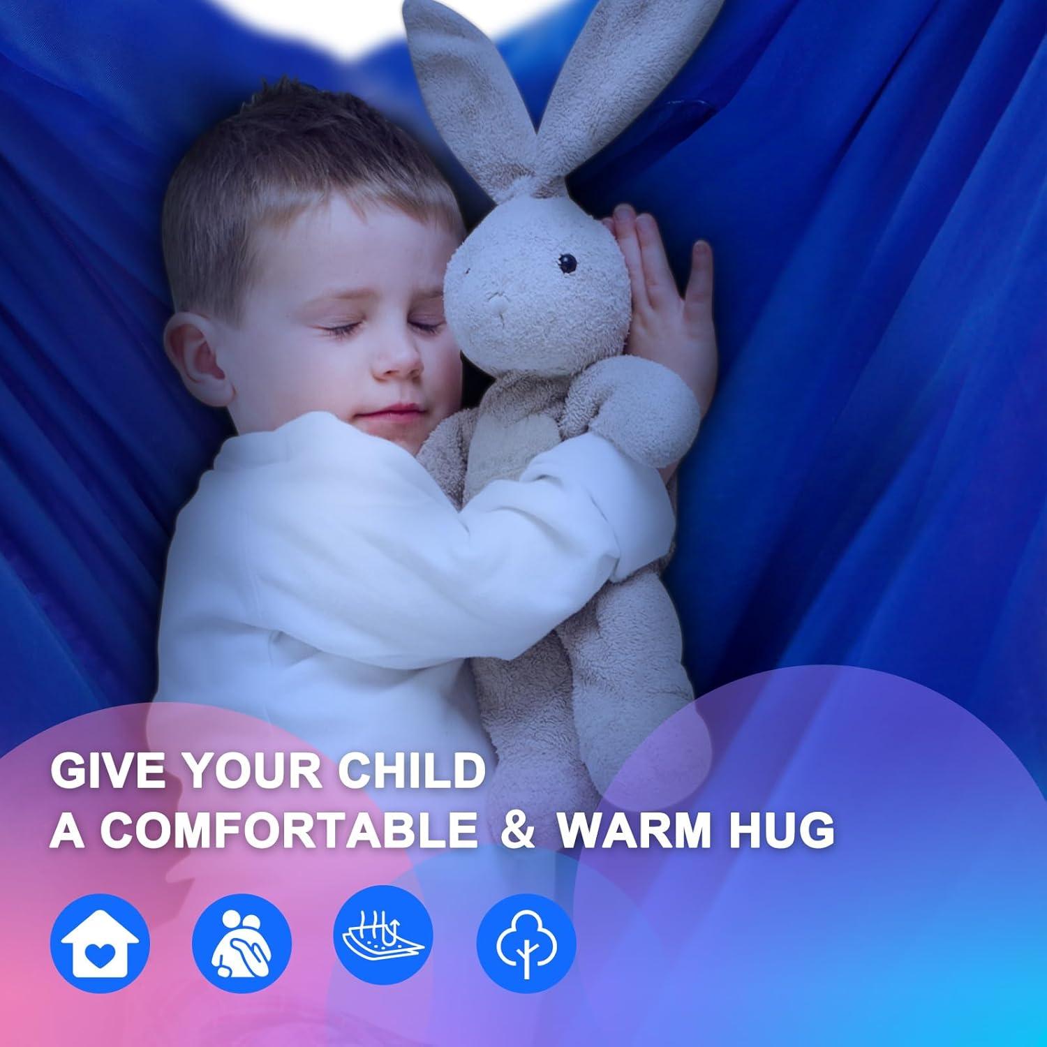 Hamaca Sensorial Doble Capa Levligle 279x150 cm para Niños