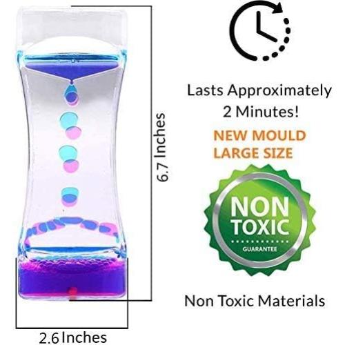 Temporizador Visual de Burbujeo LIVOND 2 Minutos - Set de 2