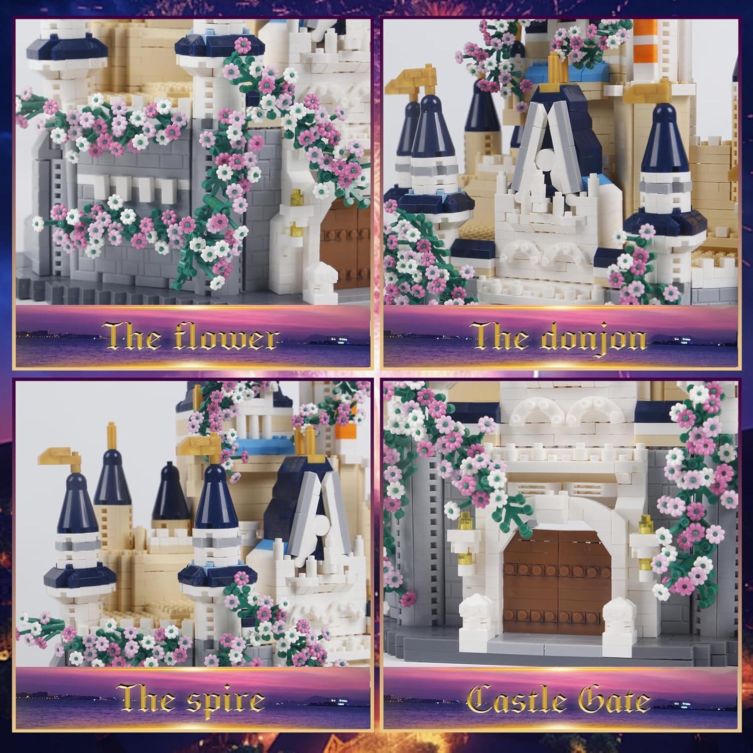 Set de Bloques de Construcción Castillo de Sueños STMIGAIBLOCKS 3100PCS