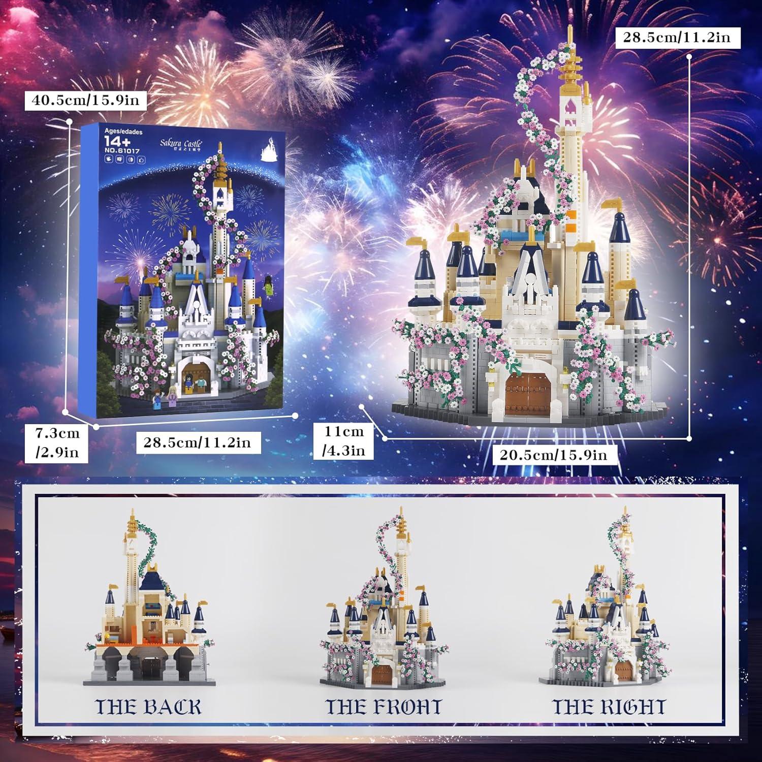 Set de Bloques de Construcción Castillo de Sueños STMIGAIBLOCKS 3100PCS