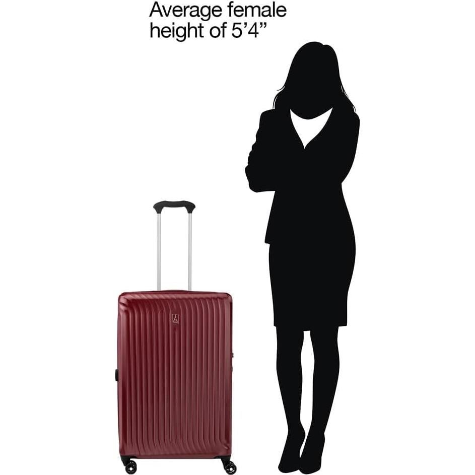 Juego de Equipaje Duro Travelpro Maxlite Air 2 Piezas Cabernet