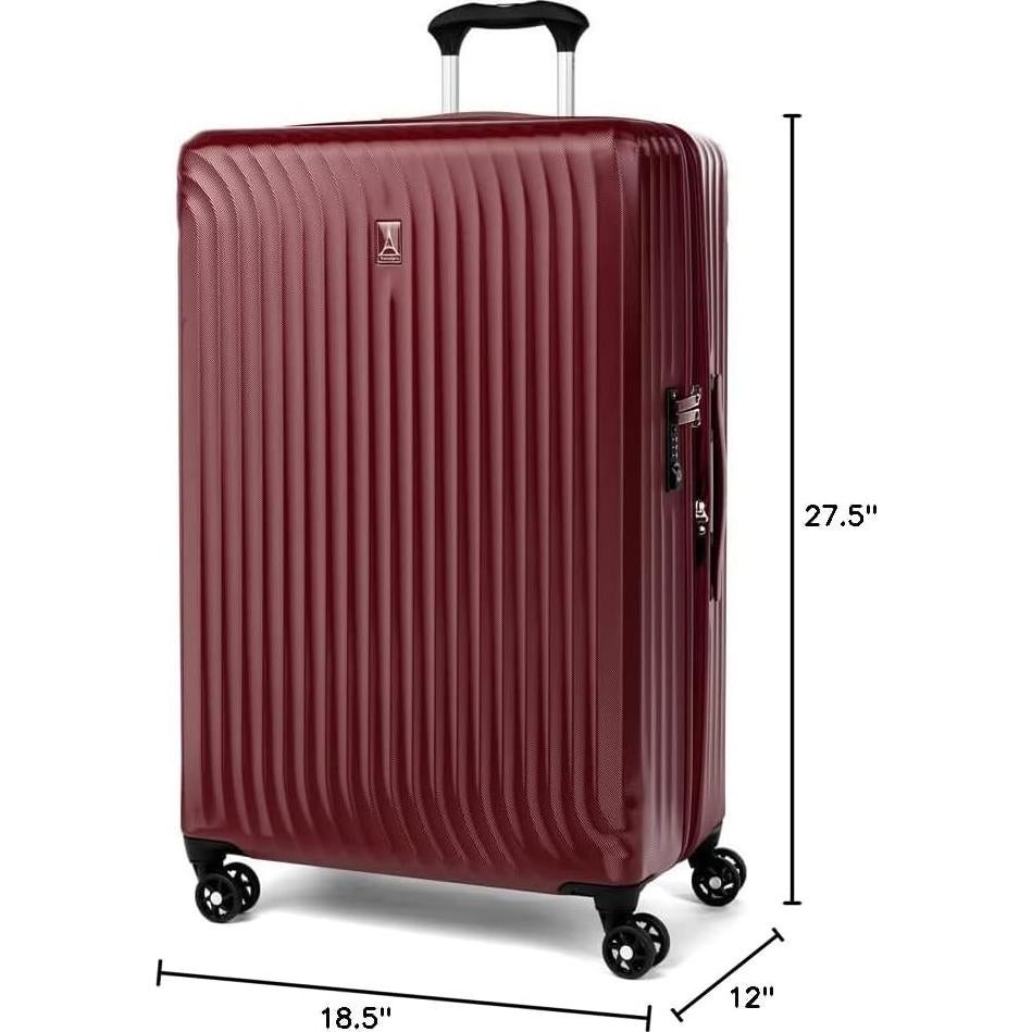 Juego de Equipaje Duro Travelpro Maxlite Air 2 Piezas Cabernet