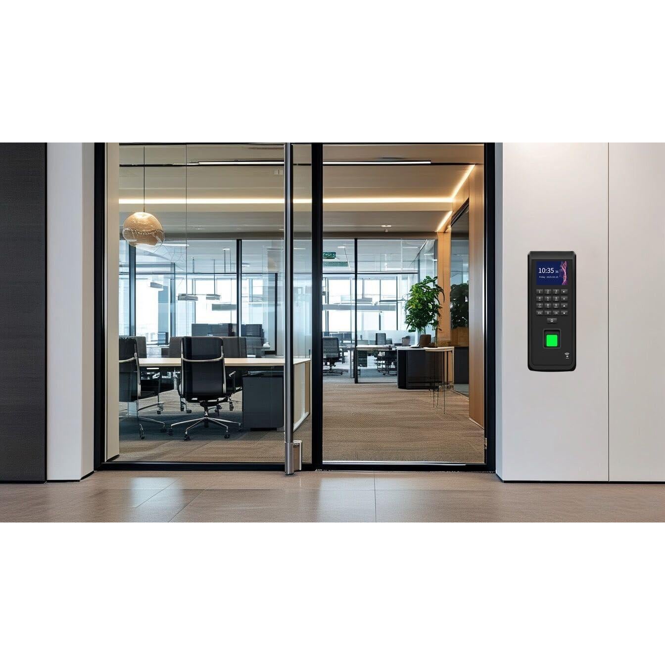 Sistema de Control de Acceso Biométrico YUHANUS con Huellas y RFID