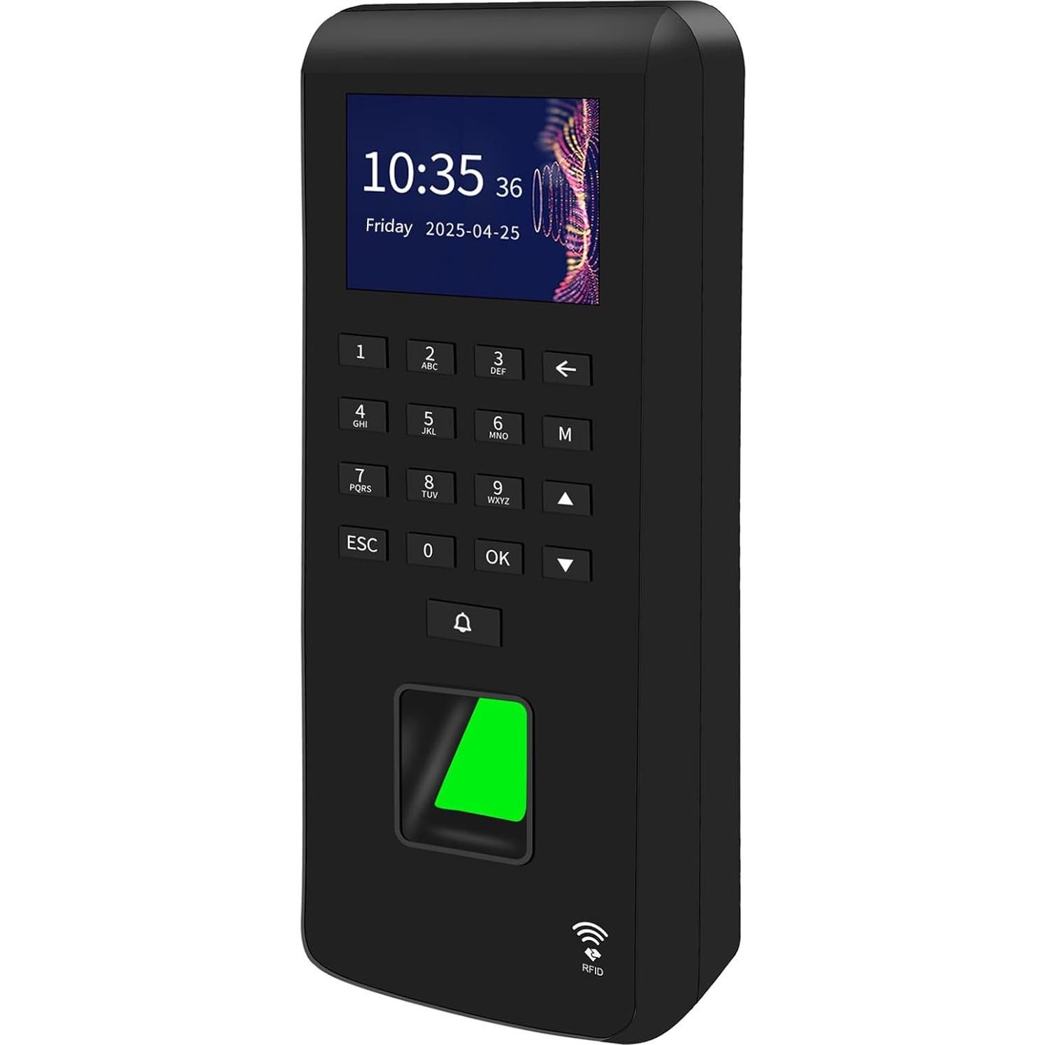 Sistema de Control de Acceso Biométrico YUHANUS con Huellas y RFID