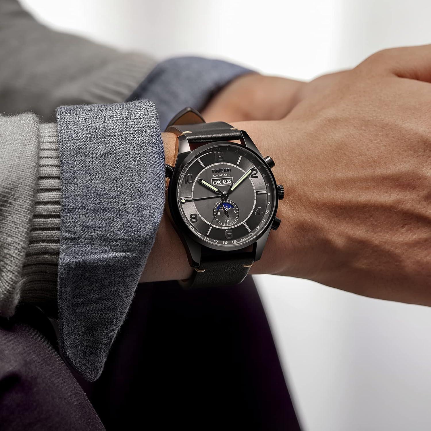 Reloj Automático TIME100 W60166G Hombre 43mm Acero Inoxidable