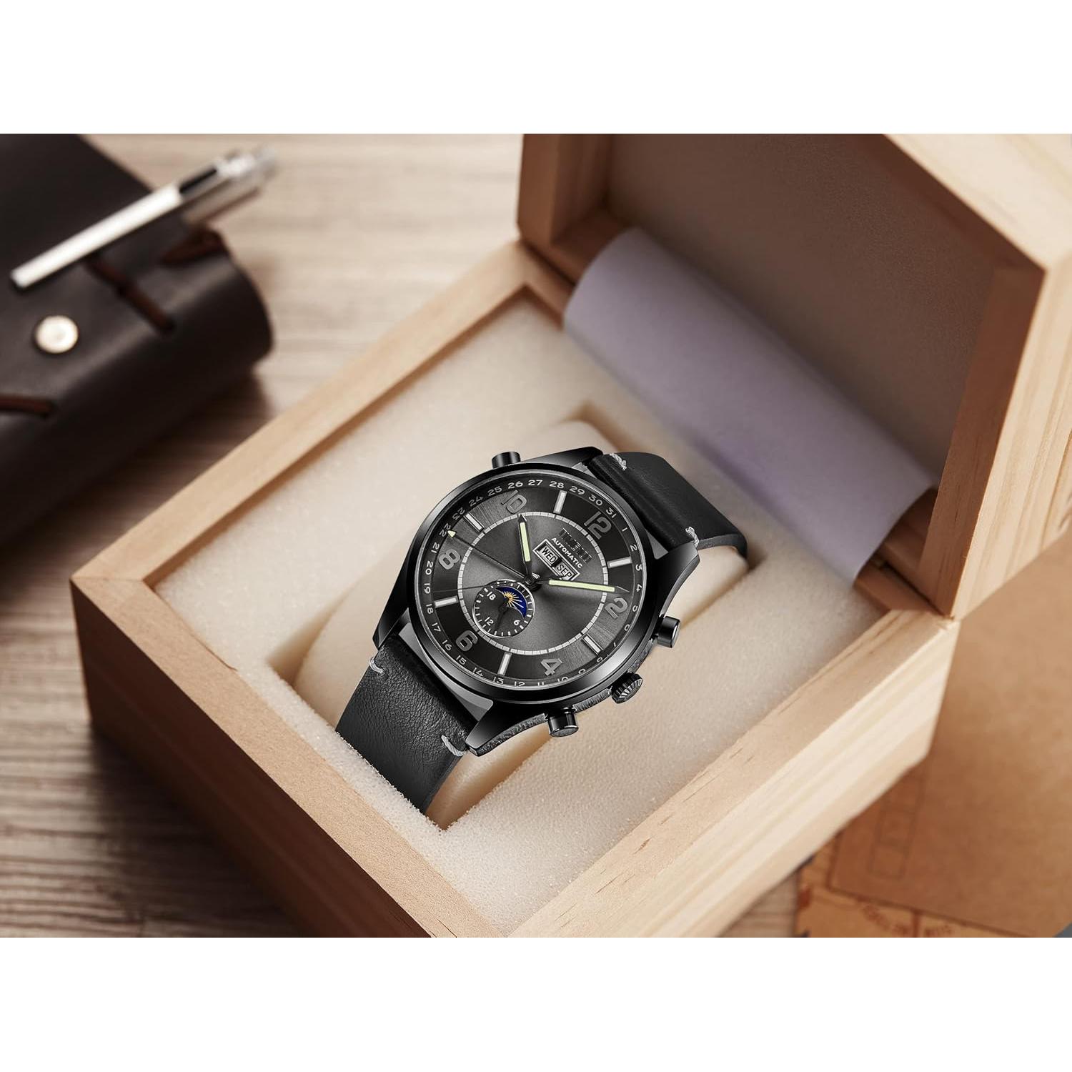 Reloj Automático TIME100 W60166G Hombre 43mm Acero Inoxidable