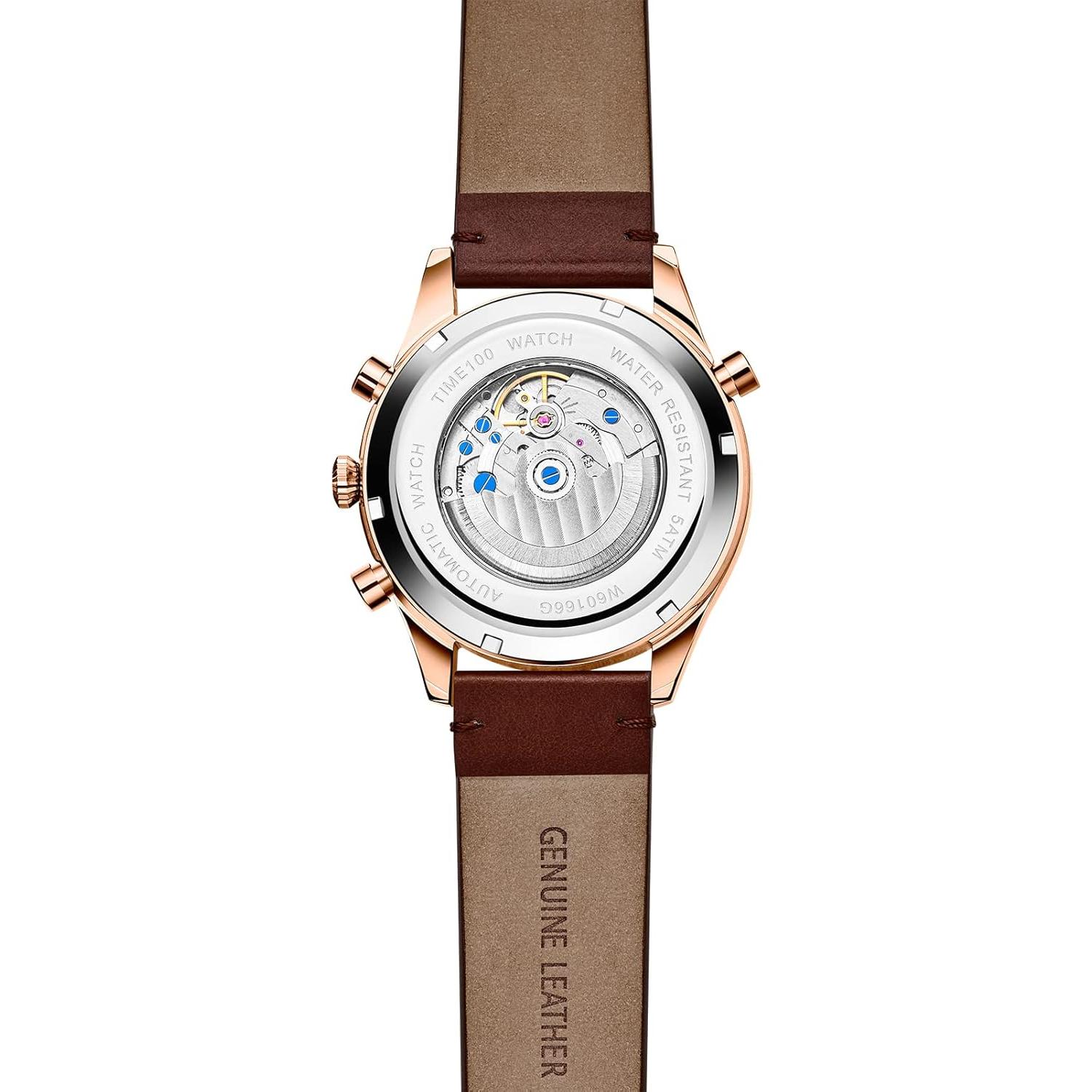 Reloj Automático TIME100 W60166G Hombre 43mm Acero Inoxidable