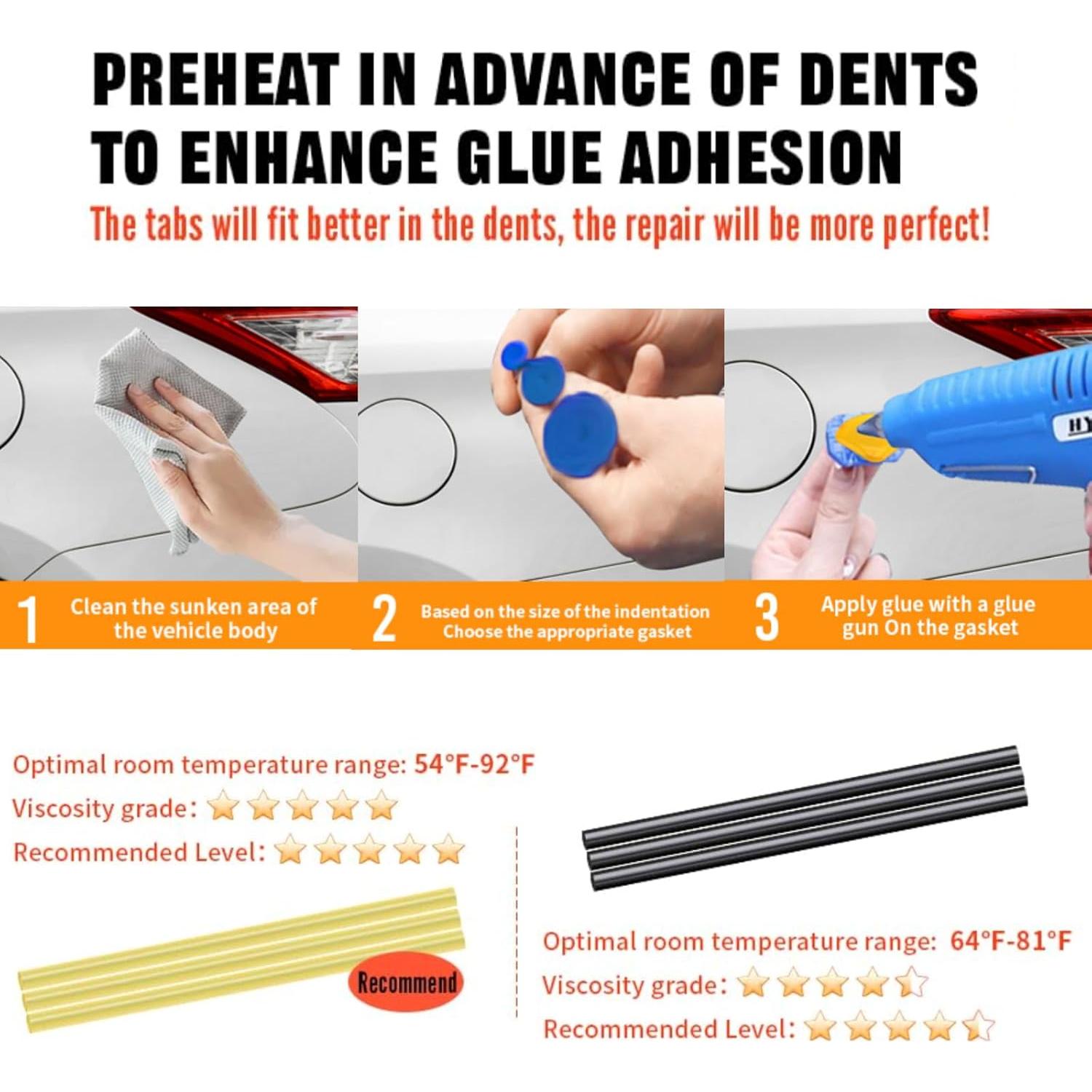 Kit de Reparación de Abolladuras DentWiz - Profesional Completo