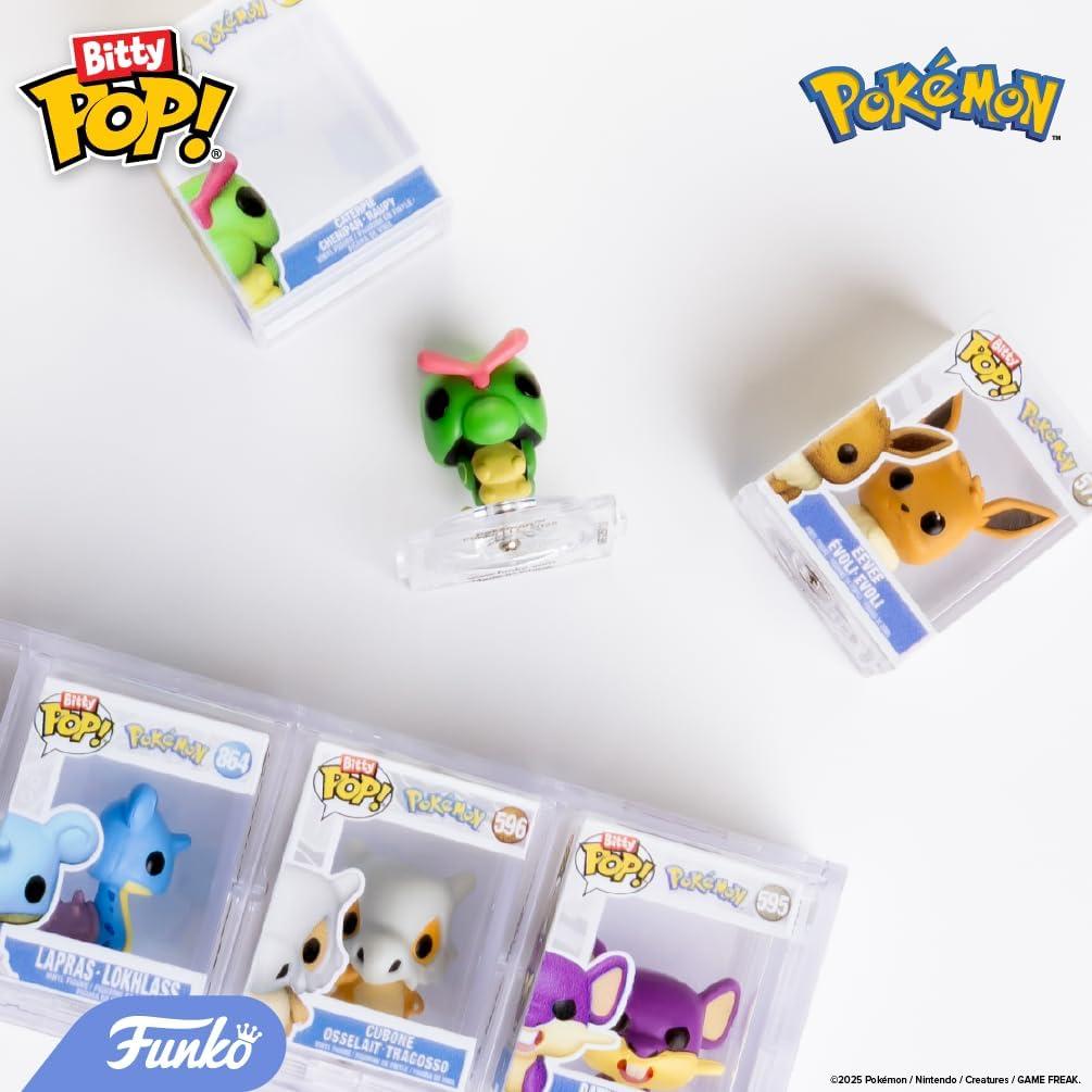 Funko Pop! Bitty Pokemon - Charmander, Jolteon, Lapras, Rattata - 2.3 cm