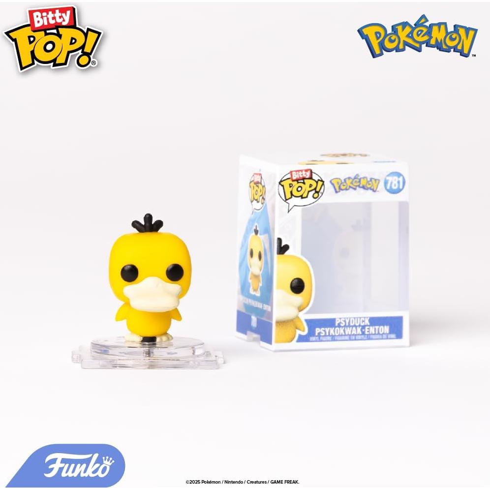 Funko Pop! Bitty Pokemon - Charmander, Jolteon, Lapras, Rattata - 2.3 cm