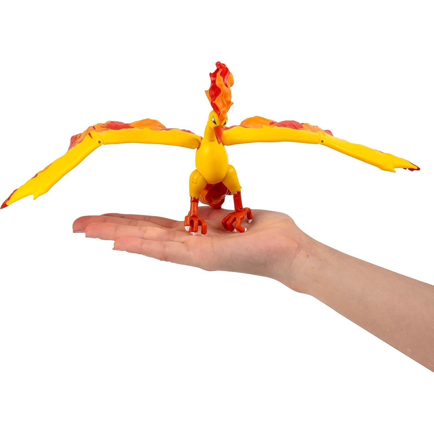 Figura de Batalla Articulada Moltres 15 cm Jazwares - Pokémon