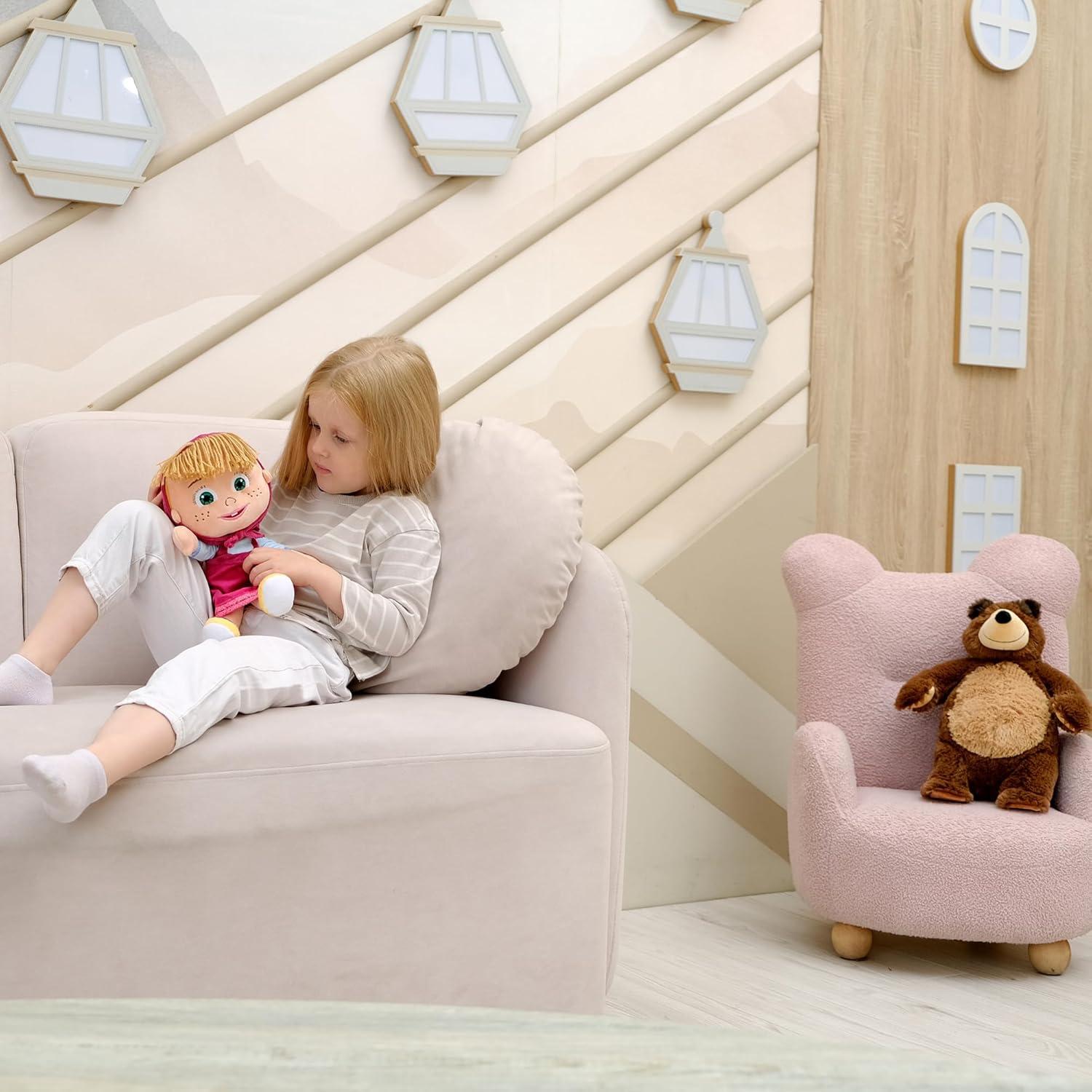 Conjunto de Juguetes de Peluche Masha y el Oso - 25 cm Masha y 38 cm Oso