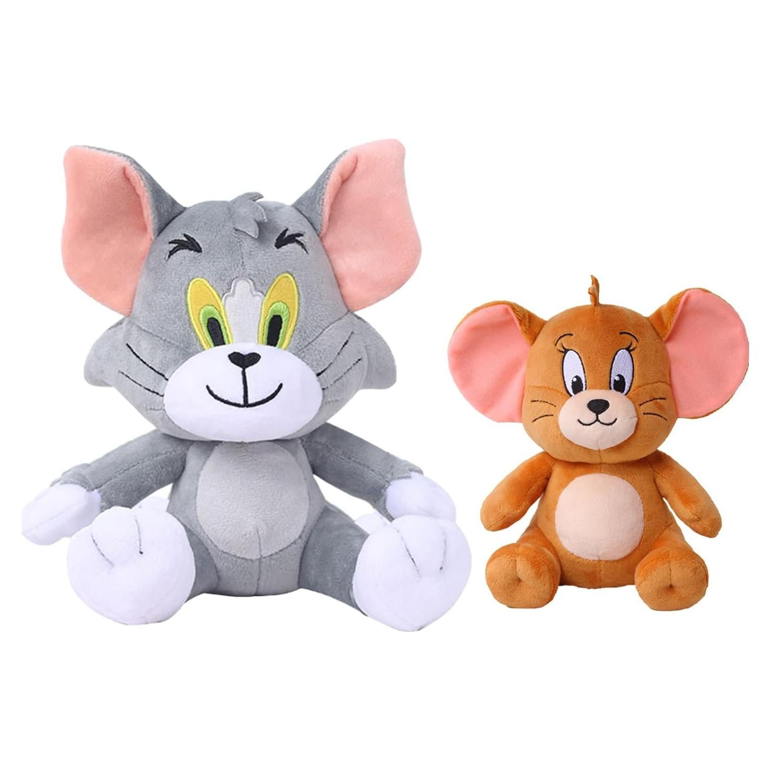 Conjunto de Peluches Gato y Ratón Zcyx0514 30cm y 20cm