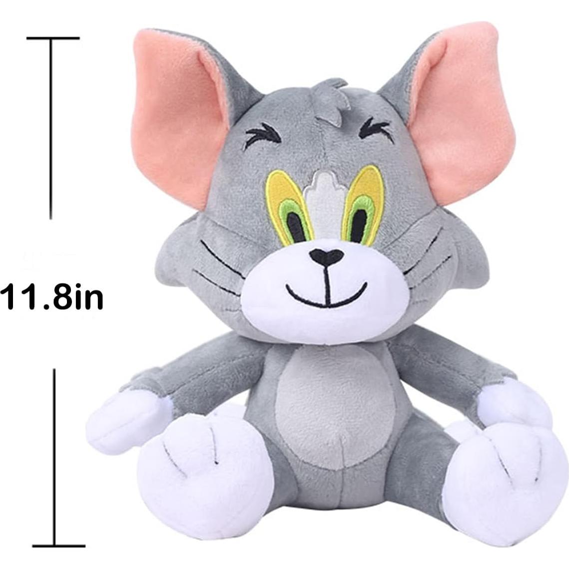 Conjunto de Peluches Gato y Ratón Zcyx0514 30cm y 20cm