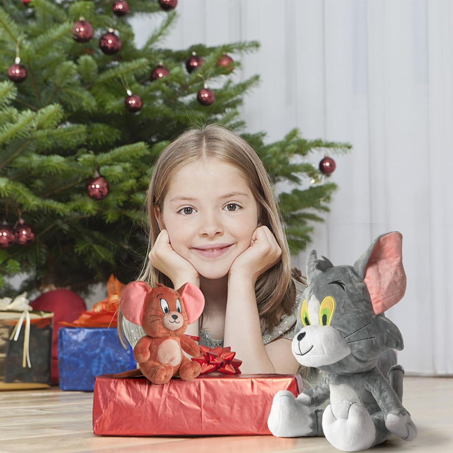 Conjunto de Peluches Gato y Ratón Zcyx0514 30cm y 20cm