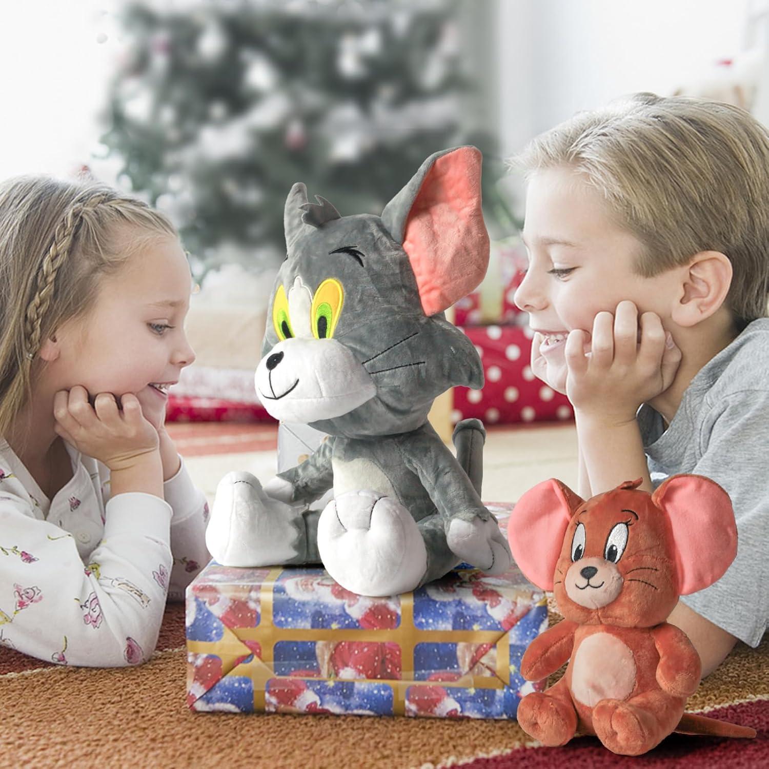 Conjunto de Peluches Gato y Ratón Zcyx0514 30cm y 20cm