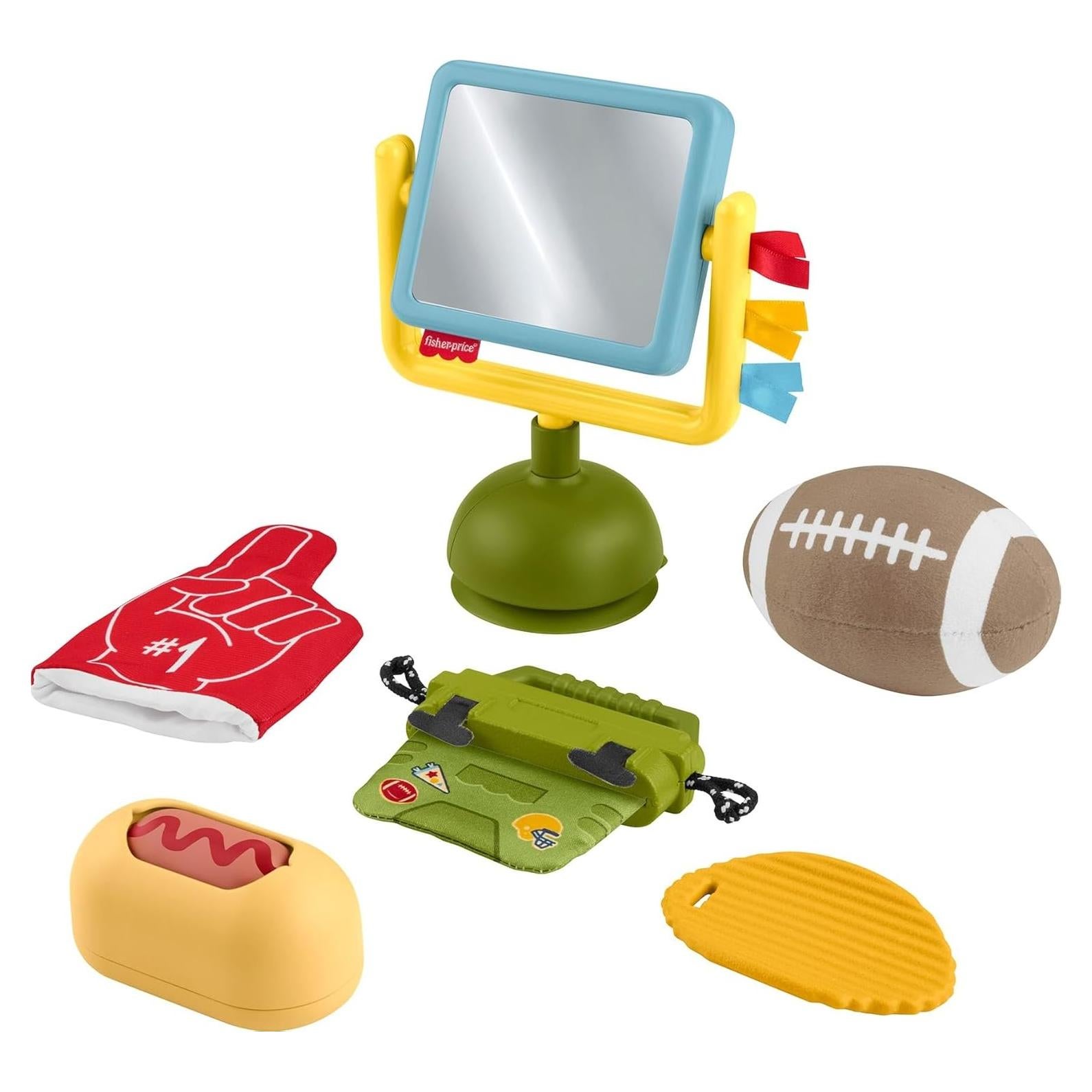 Conjunto de Juguetes para Bebés Fisher-Price Tiny Tailgater 6 Piezas