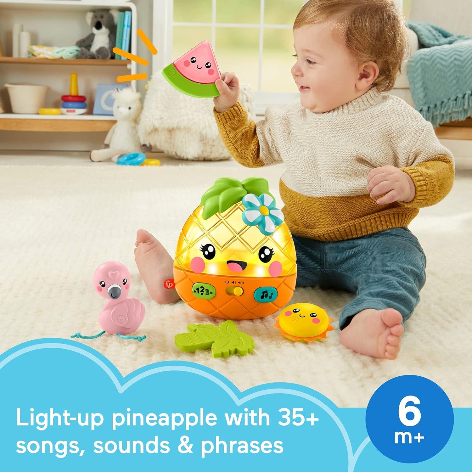 Juguete Electrónico Fisher-Price Piña Mágica con Luces y Música