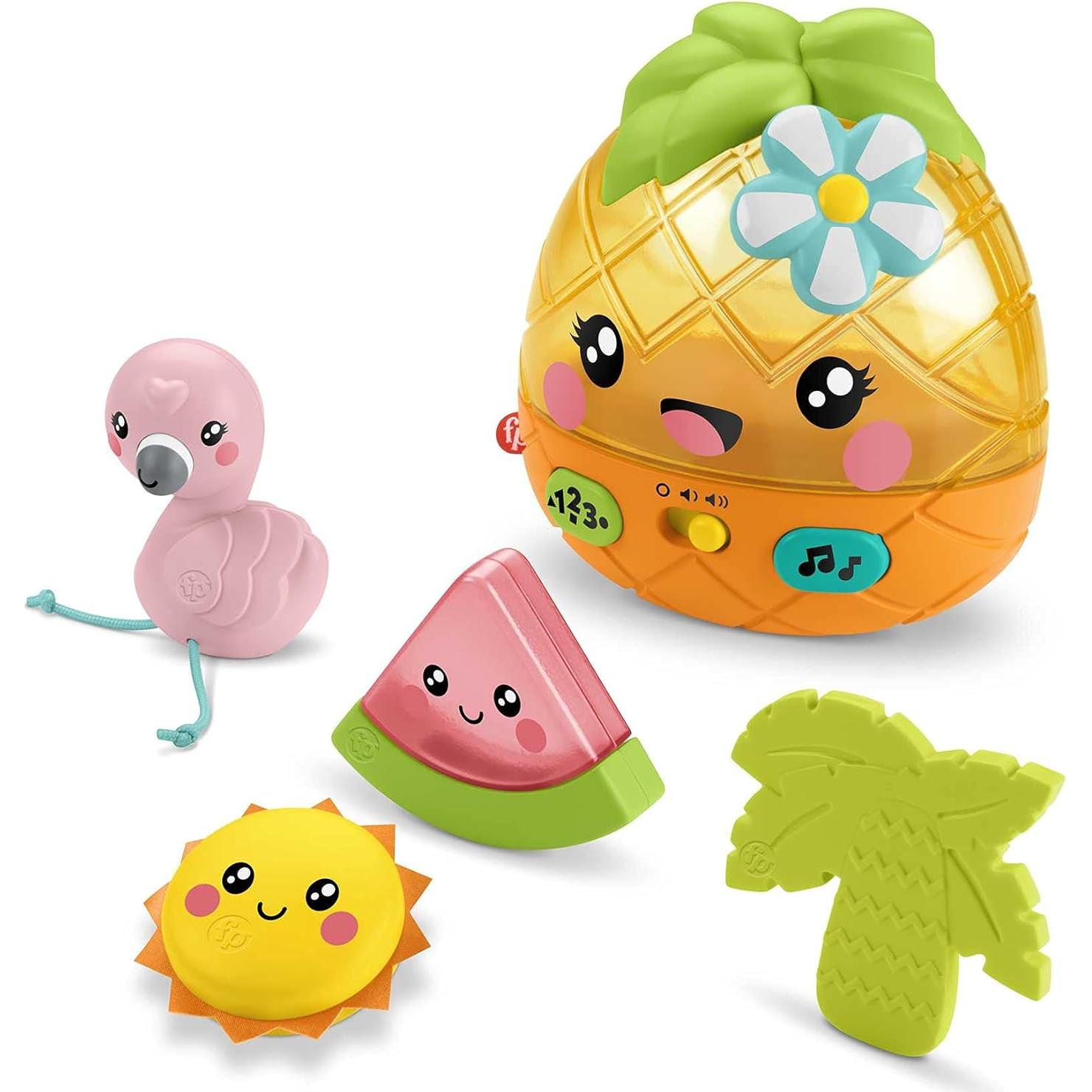 Juguete Electrónico Fisher-Price Piña Mágica con Luces y Música