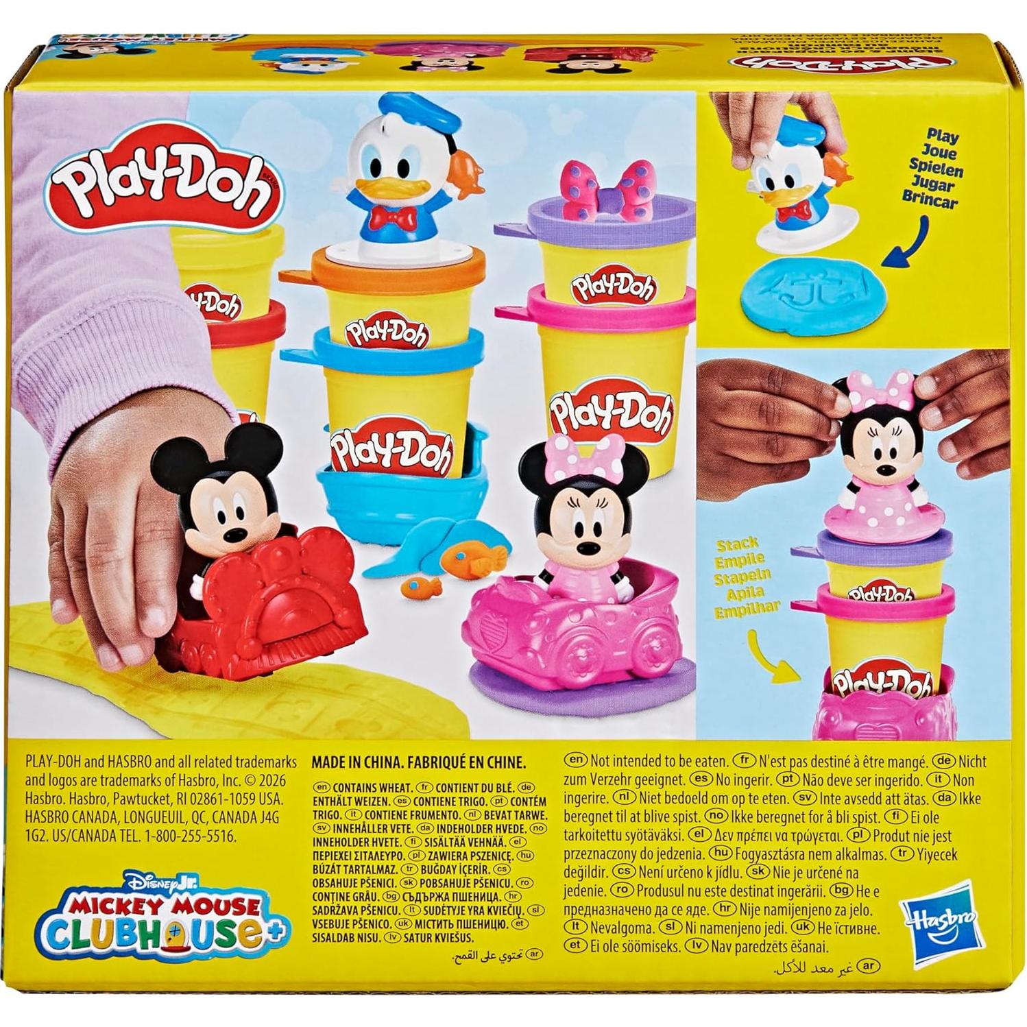 Play-Doh Megapack Disney Junior Mickey Mouse 6 colores