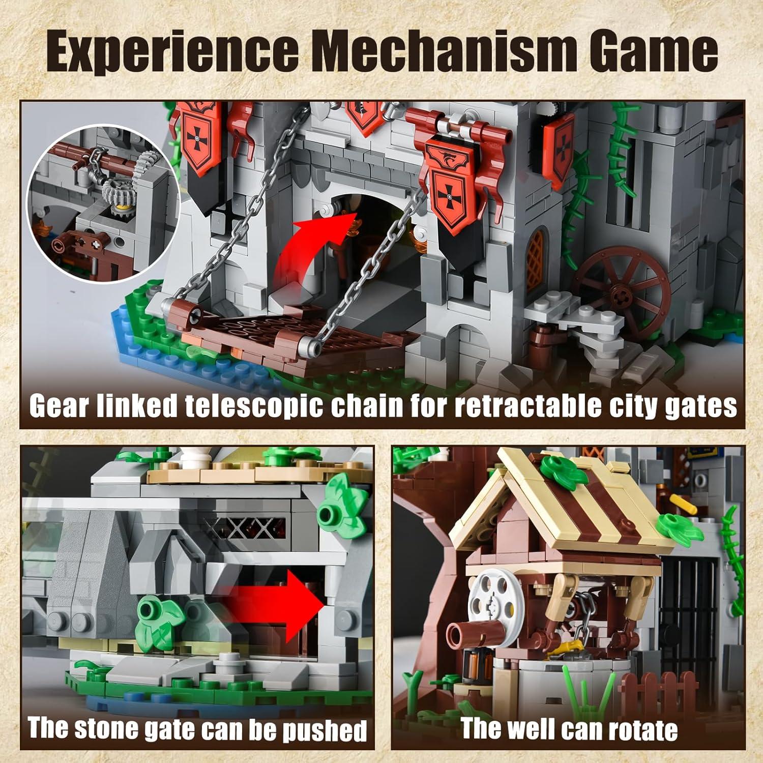 Conjunto de Construcción Castillo BNG 2568 Piezas para Adultos