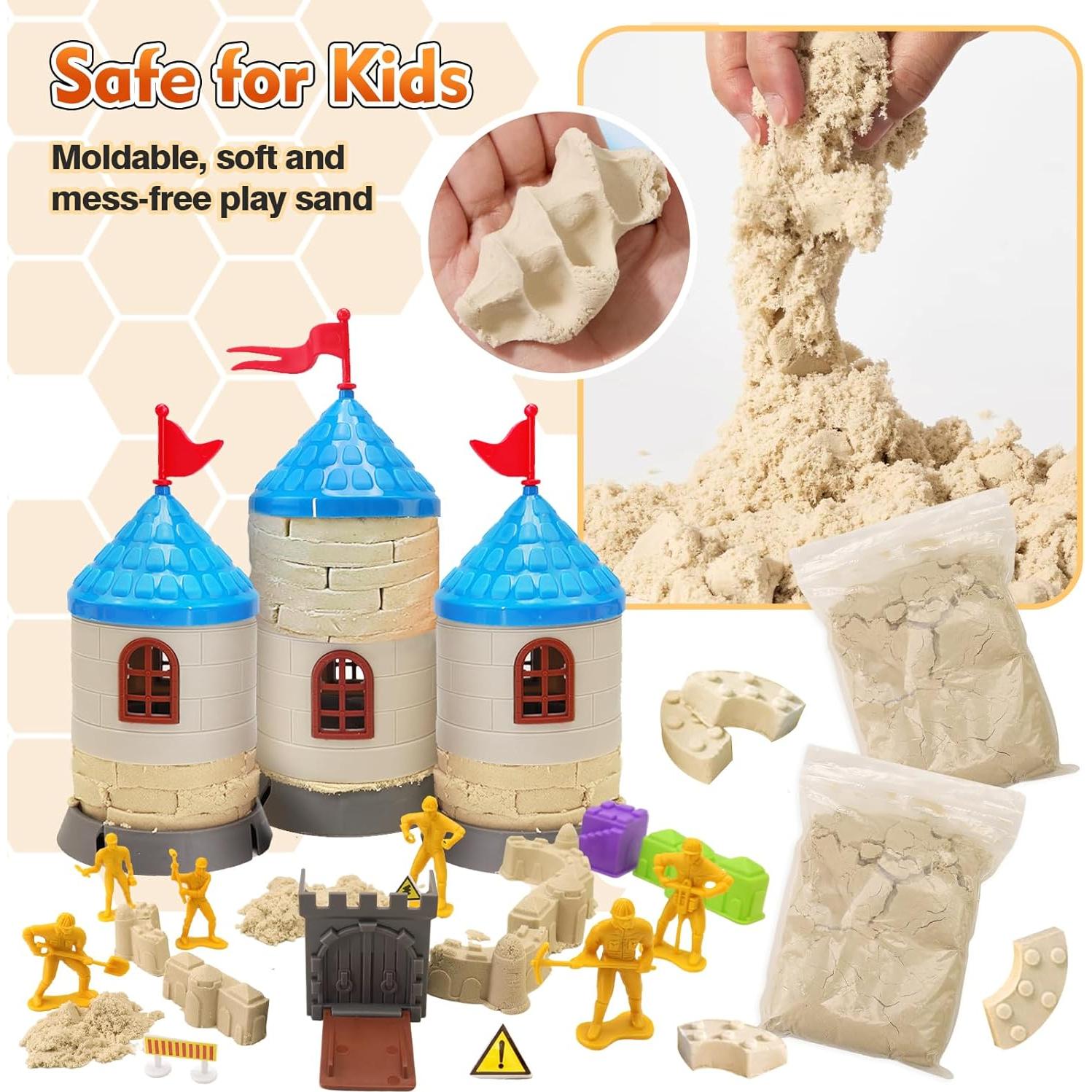Kit de Construcción de Castillo de Arena Corper Toys 2.4kg