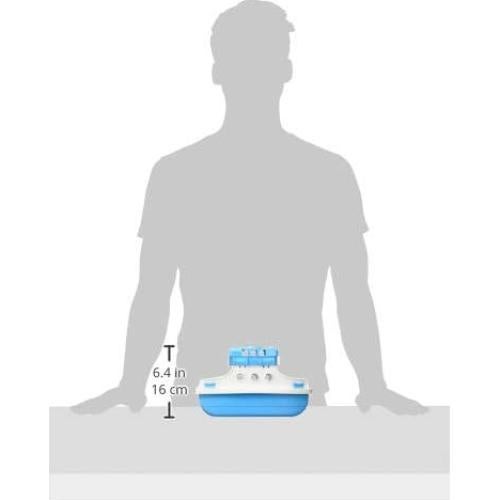 Ferry Boat Green Toys Azul y Blanco - Juguete Flotante para Niños