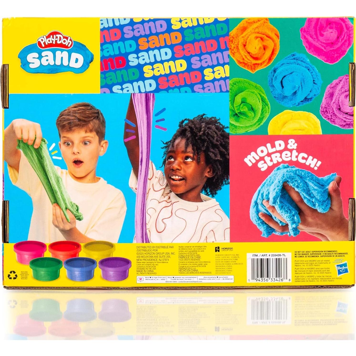 Arena Play-Doh Aromatizada - Paquete de 6 Latas Reutilizables