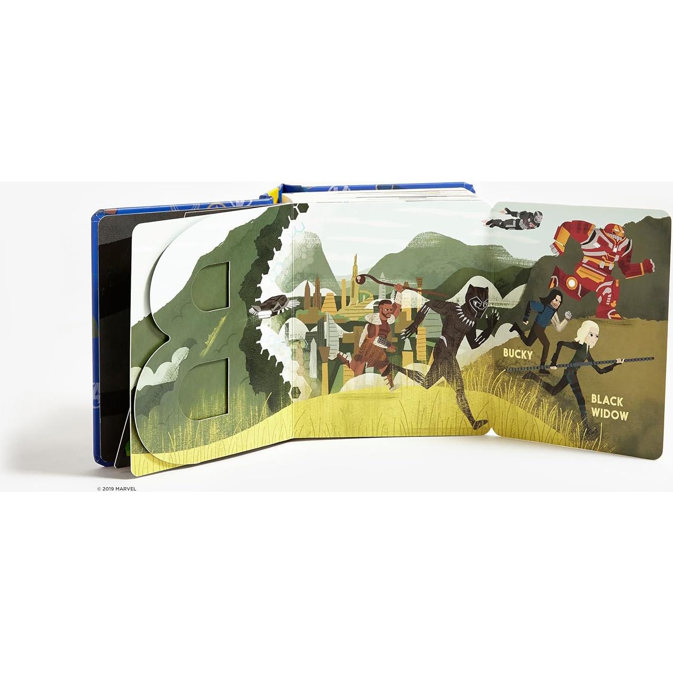 Marvel Alphablock (An Abrams Block Book): The Marvel Cinematic Universe from A to Z