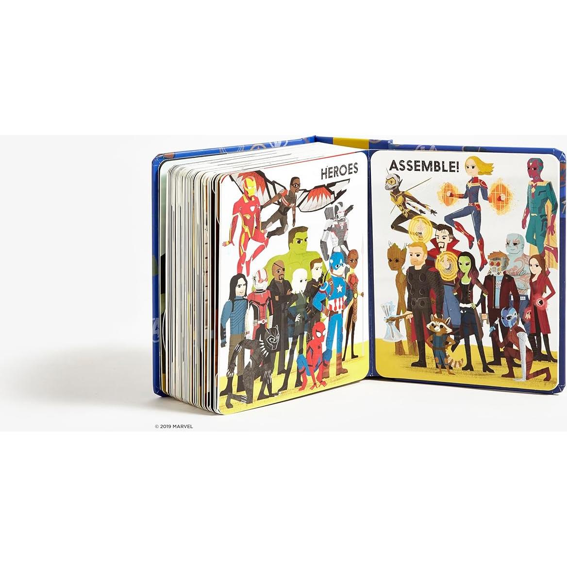 Marvel Alphablock (An Abrams Block Book): The Marvel Cinematic Universe from A to Z