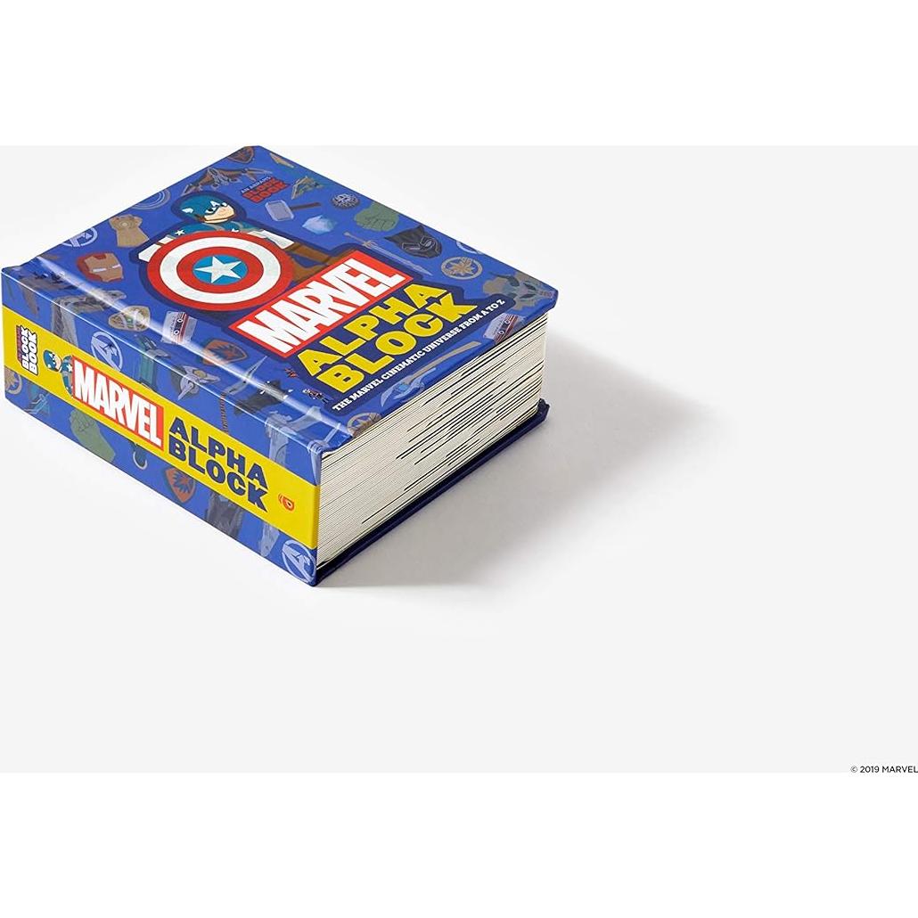 Marvel Alphablock (An Abrams Block Book): The Marvel Cinematic Universe from A to Z