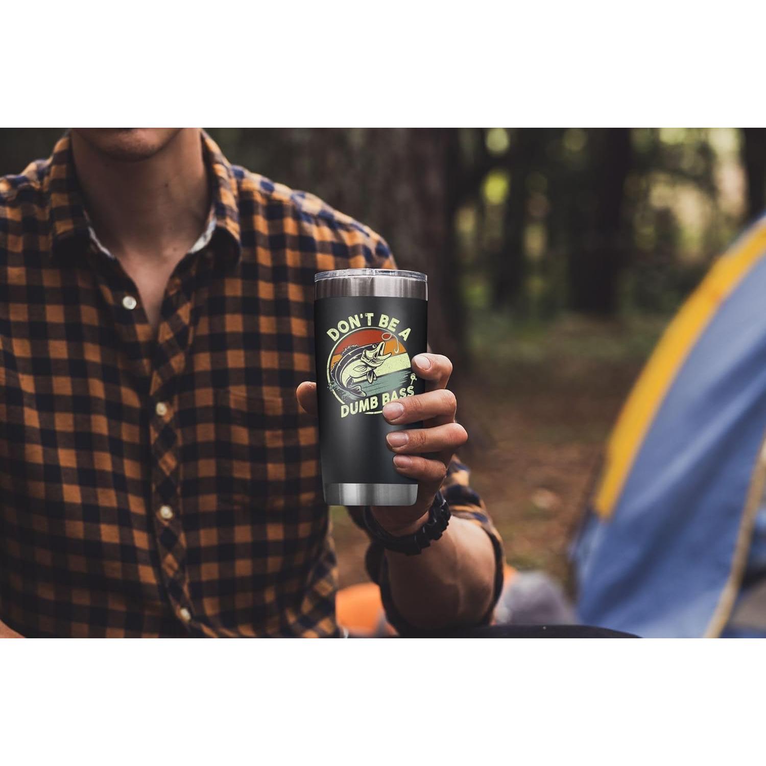 Vaso de Acero Inoxidable NewEleven 590 ml para Papá