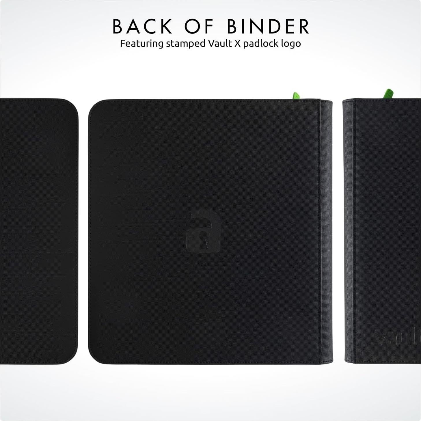 Carpeta con Cremallera Vault X Exo-Tec 12 Bolsillos Negro