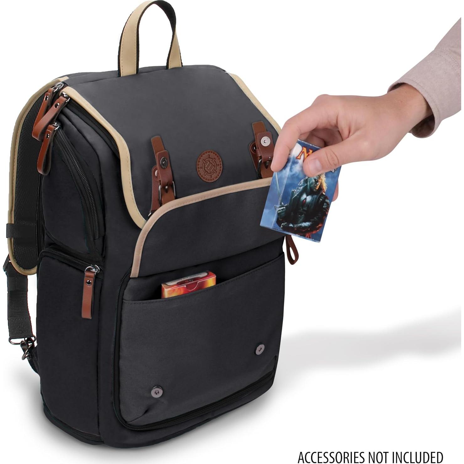 Mochila ENHANCE TCG Negra para Cartas MTG y Pokemon