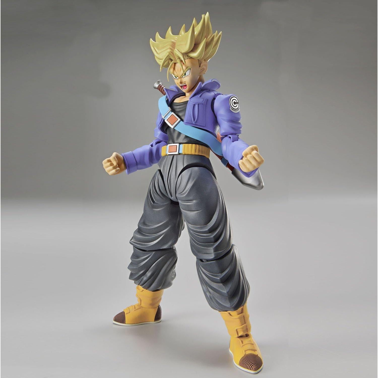 Figura Dragon Ball Super Saiyan Trunks y Vegeta Bandai 10 cm