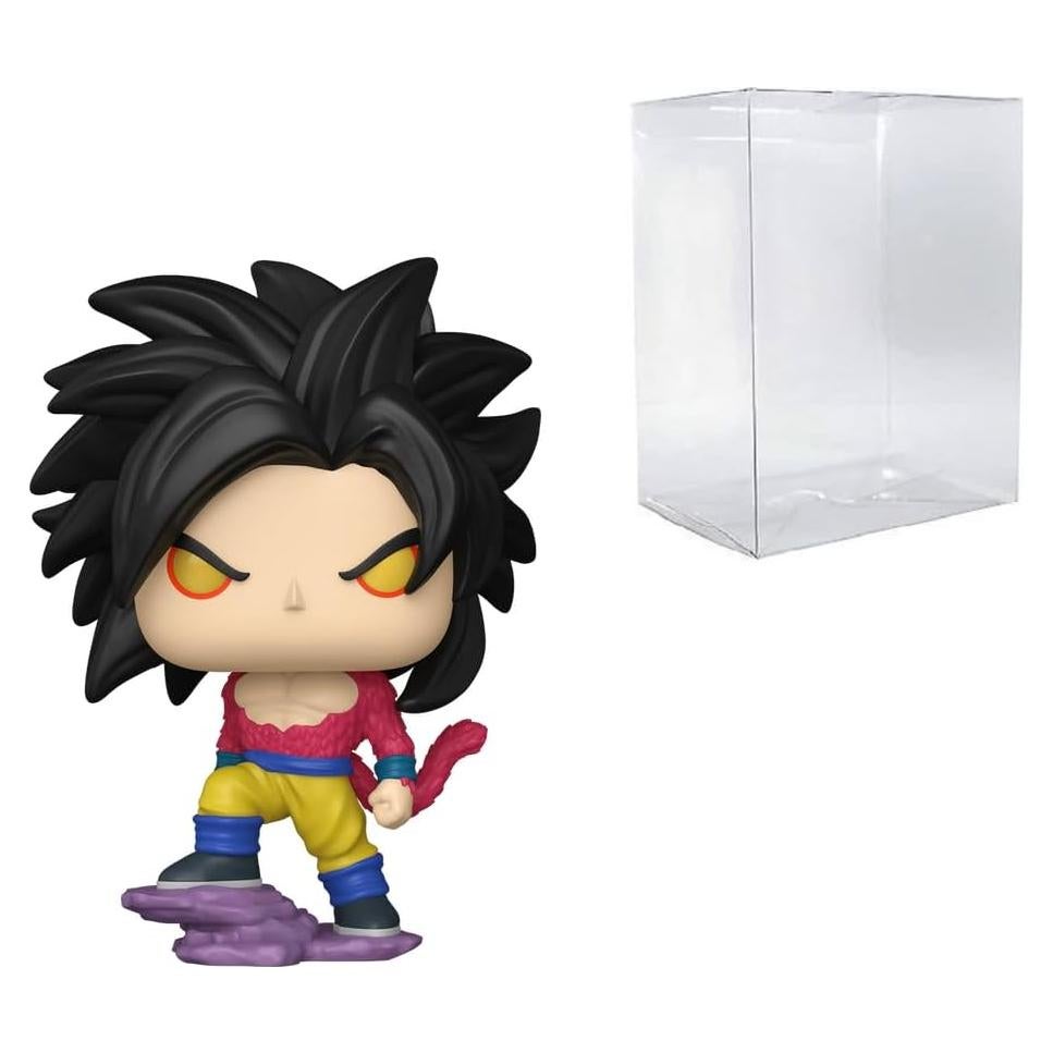 Figura de Vinilo Goku Super Saiyan 4 Funko 12.7 cm con Funda