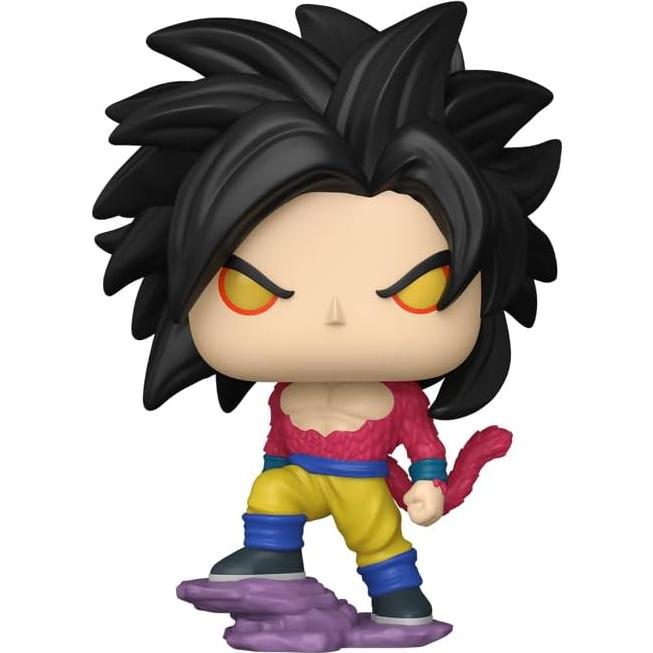 Figura de Vinilo Goku Super Saiyan 4 Funko 12.7 cm con Funda