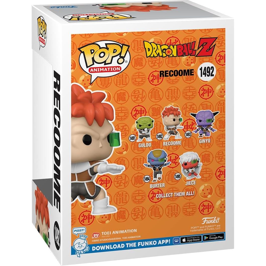 Funko Pop! Dragon Ball Z - Recoome - Figura de Vinilo 12.35 cm