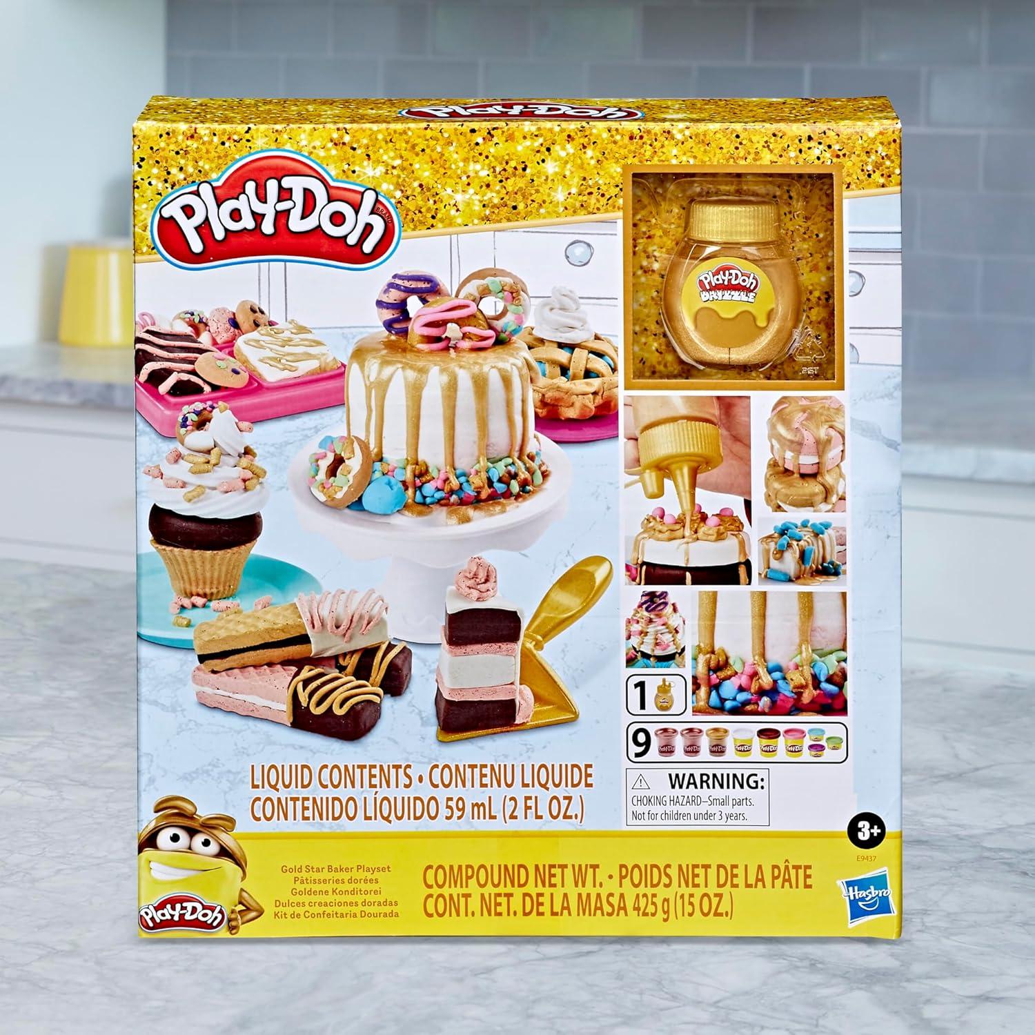 Juego de Cocina Play-Doh Panadero Estrella Dorada Hasbro