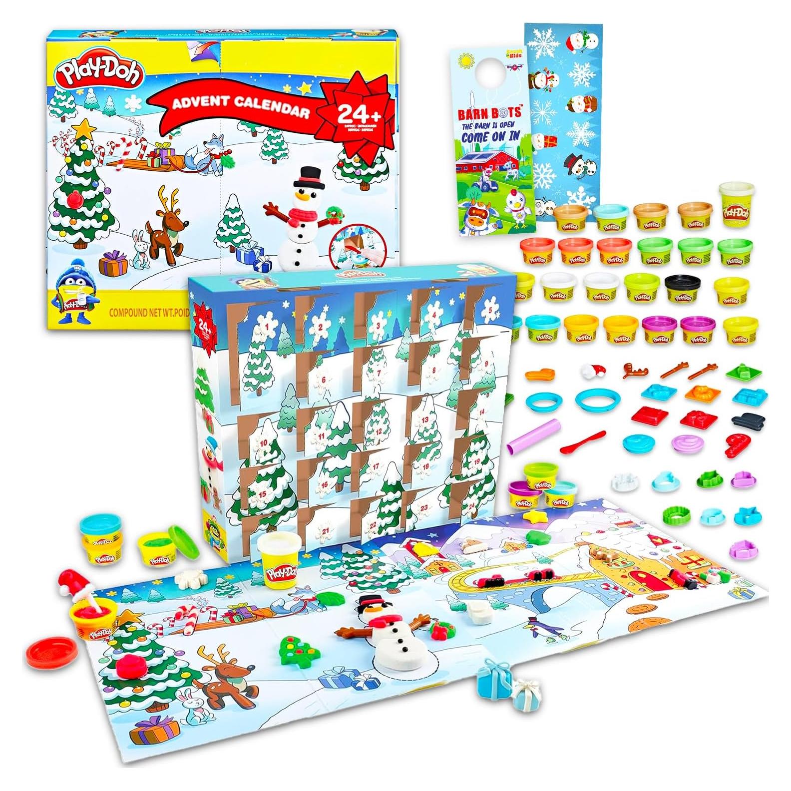 Calendario de Adviento Play-Doh 2024 - 24 Días de Sorpresas