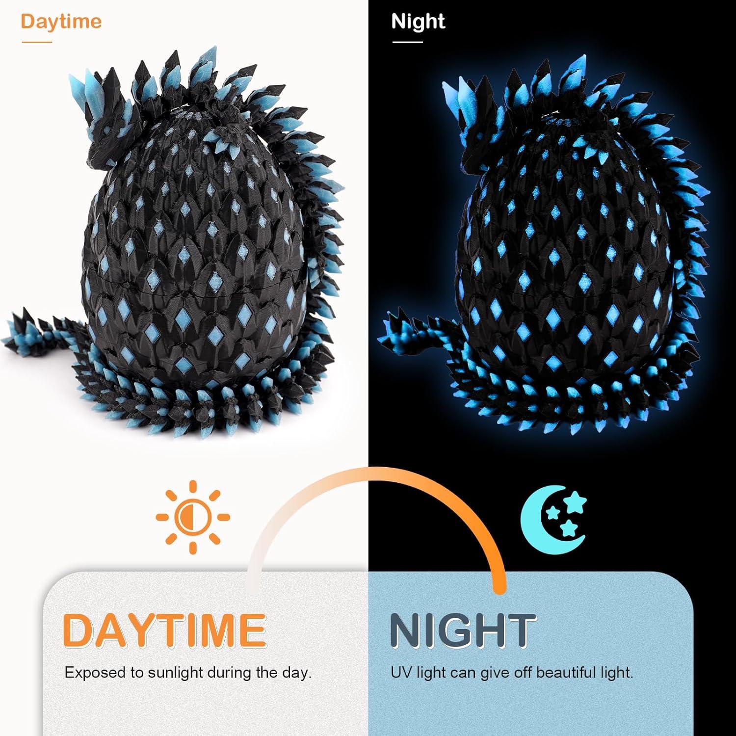 Dragón Brillante en 3D Waaaandefu con Huevo Coleccionable 2025