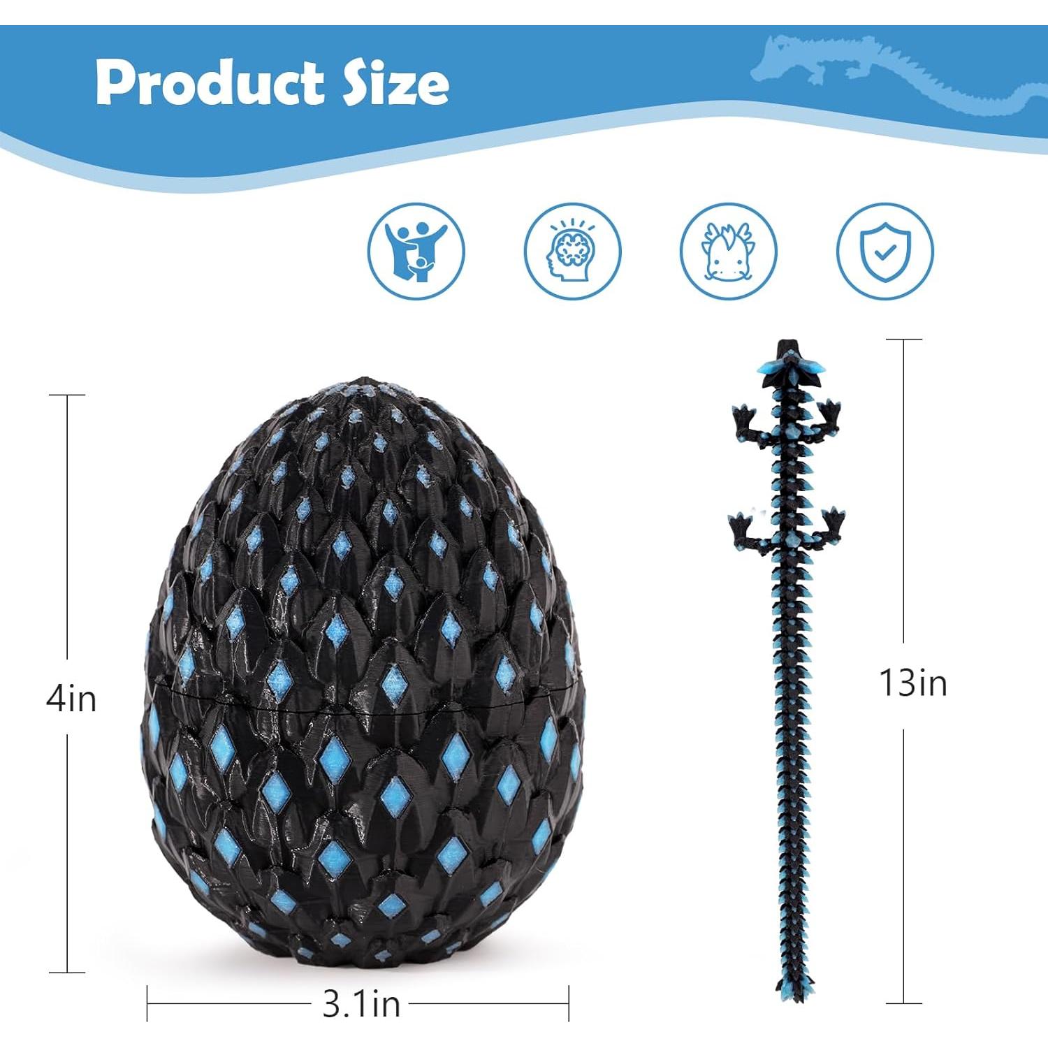 Dragón Brillante en 3D Waaaandefu con Huevo Coleccionable 2025