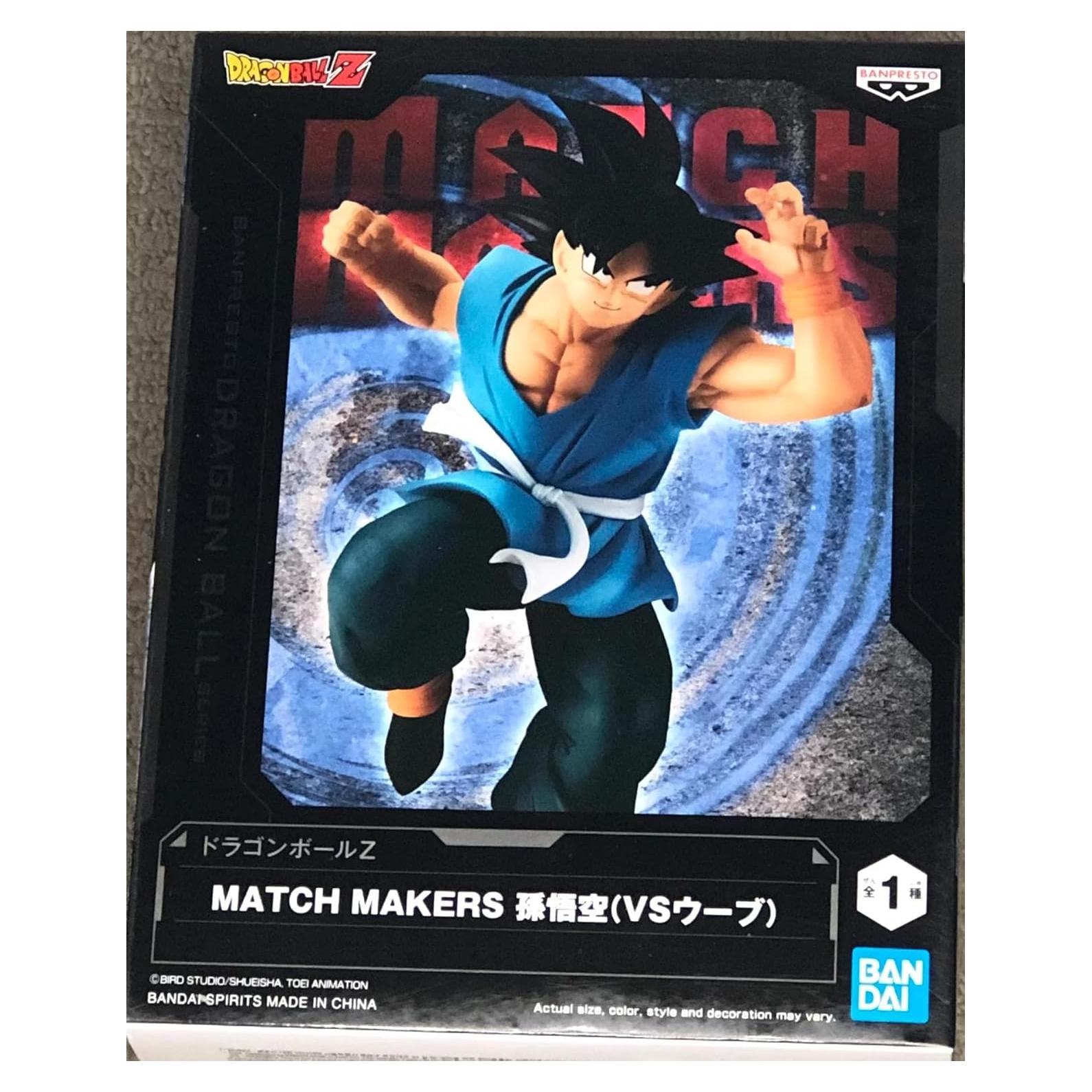 Figura Match Makers Son Goku vs Uub Bandai 13 cm