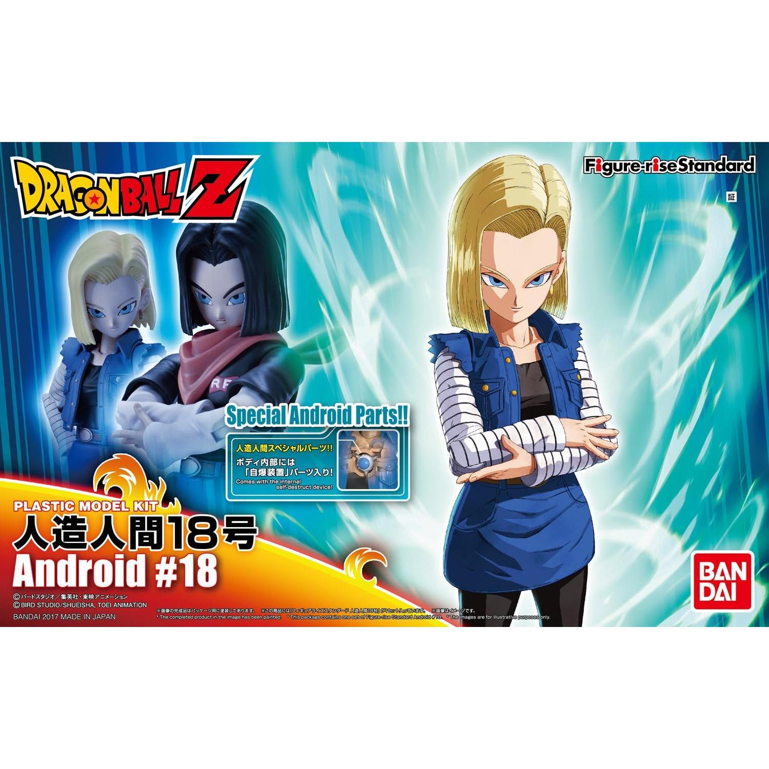 Kit de Modelo Android #18 Bandai Hobby 30.48x15.24cm