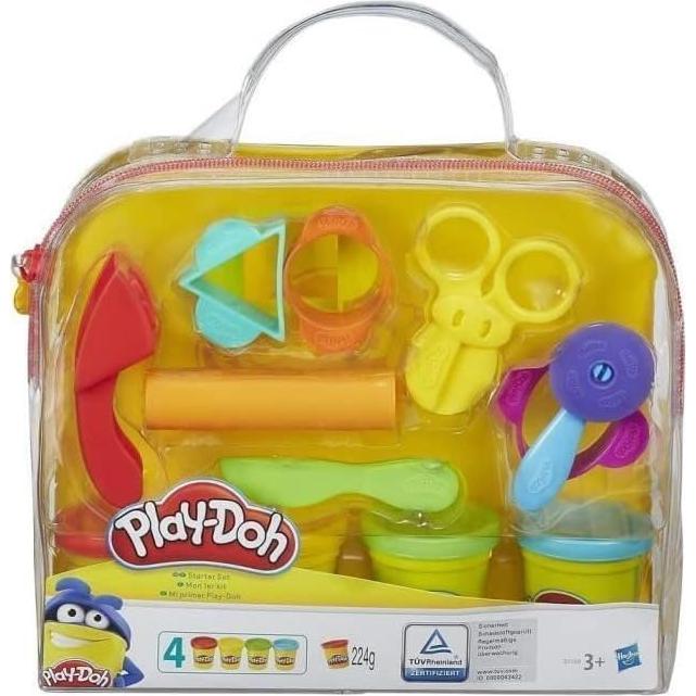 Juego de Inicio Play-Doh Hasbro con 9 Herramientas y 4 Colores