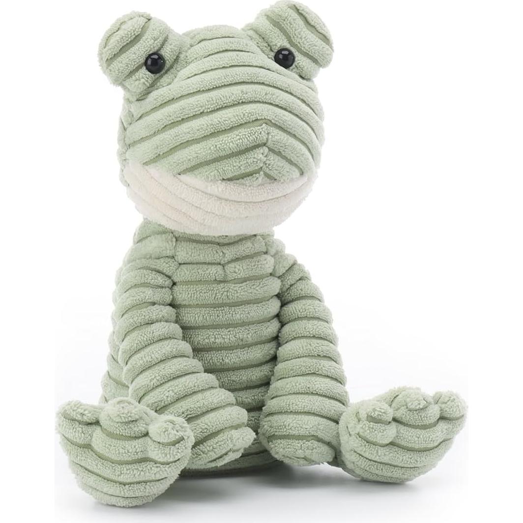 Rana de Peluche Apricot Lamb 22.86 cm Suave y Acogedora