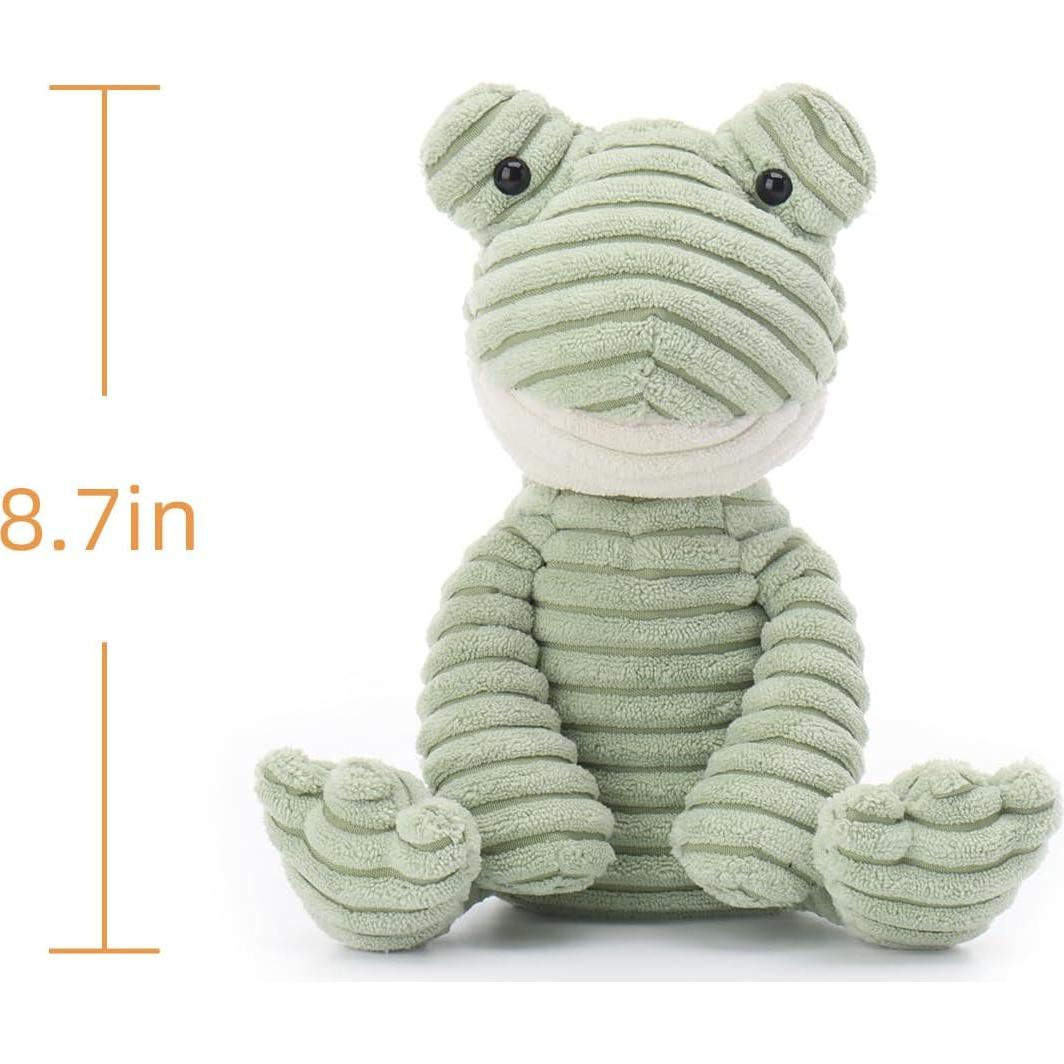 Rana de Peluche Apricot Lamb 22.86 cm Suave y Acogedora